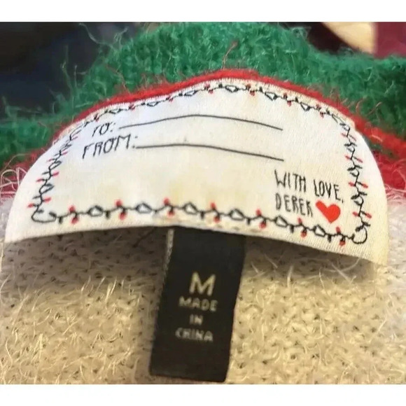 Ugly Holiday Sweater Woman Size M - Picture 3 of 4